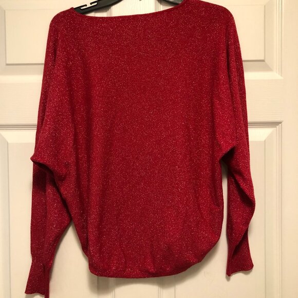 Womens Red Sweater size Large - Picture 3 of 3